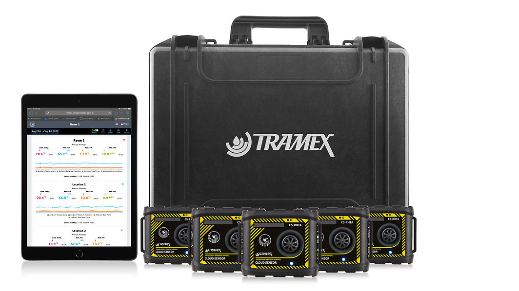 Tramex Remote Environmental Monitoring System Accessory Pack 5