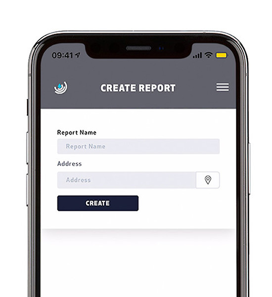 Screenshot Create a Report