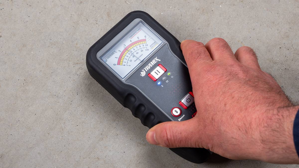 Tramex CME5 Concrete Moisture Meter - An Introduction