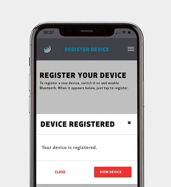 Register your device