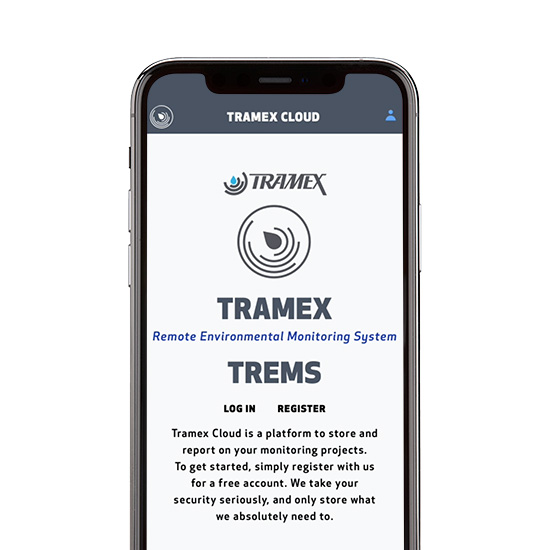 Tramex TREMS login page