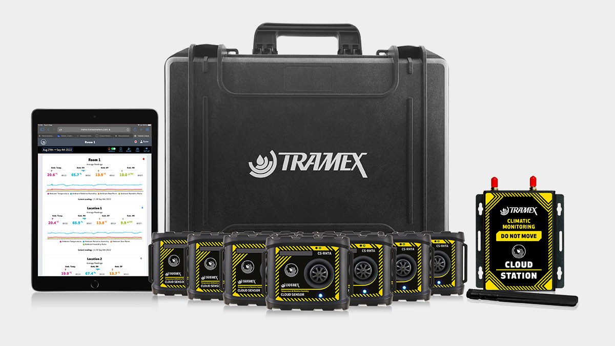Tramex Remote Environmental Monitoring System 10