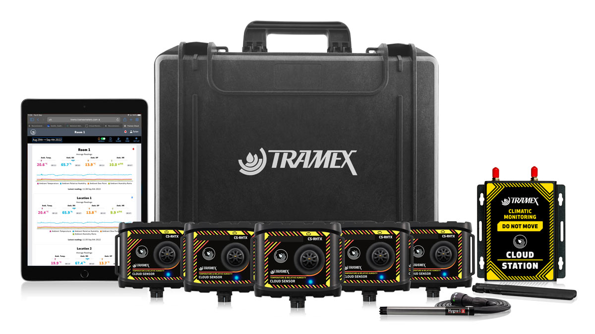 Tramex Remote Environmental Monitoring System Xtra
